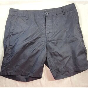 Asos Men's 100% Nylon Ripstop 6.5" Inseam Shorts - Navy Blue - Size 30W